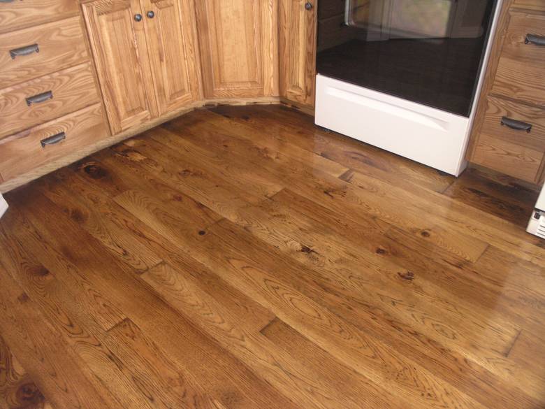 Hickory floor
